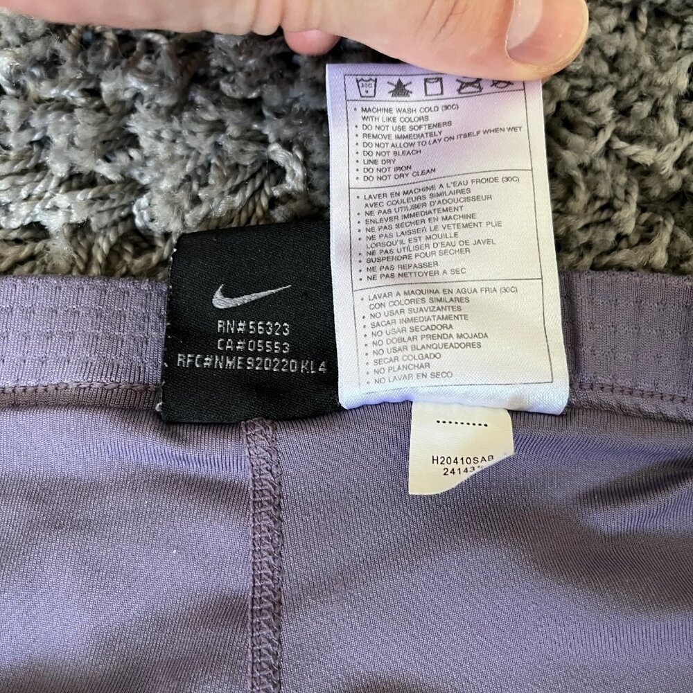 Nike Dry-Fit TN Vintage Tennis Skirt Dress with shorts sz Medium Purple - Picture 9 of 11